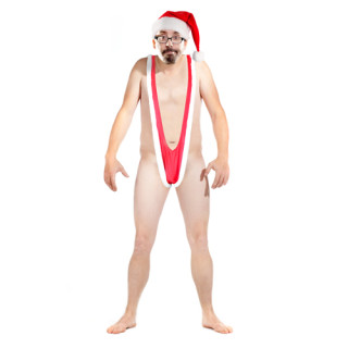 Borat mankini - Santakini